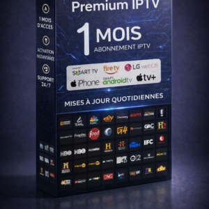 Abonnement IPTV 1 Mois